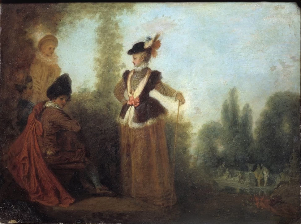L'avventuriera - Musee des Beaux, Arts, Troyes